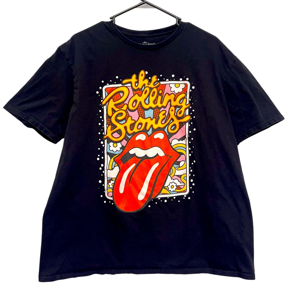 Trippy Rolling Stones t shirt licensed band merchandise Sz XL, NWOT